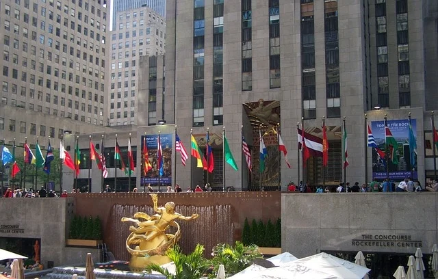 Rockefeller Centre & Top of the Rock Observation Deck