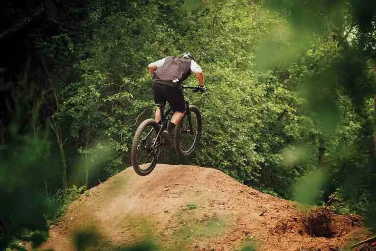 Mountain-biking