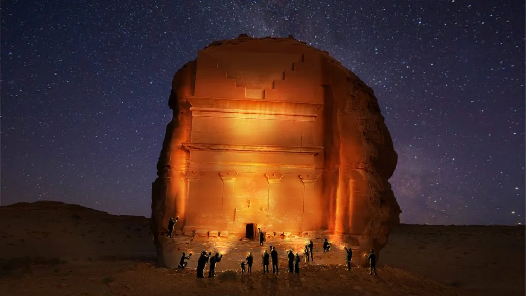 rocky town of AlUla