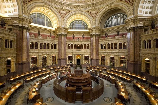 Library of the U.S. Congress, U.S. – 164 million items