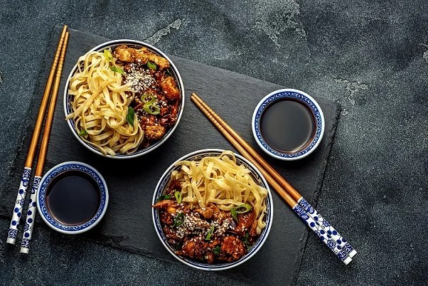Spanish and Asian flavors