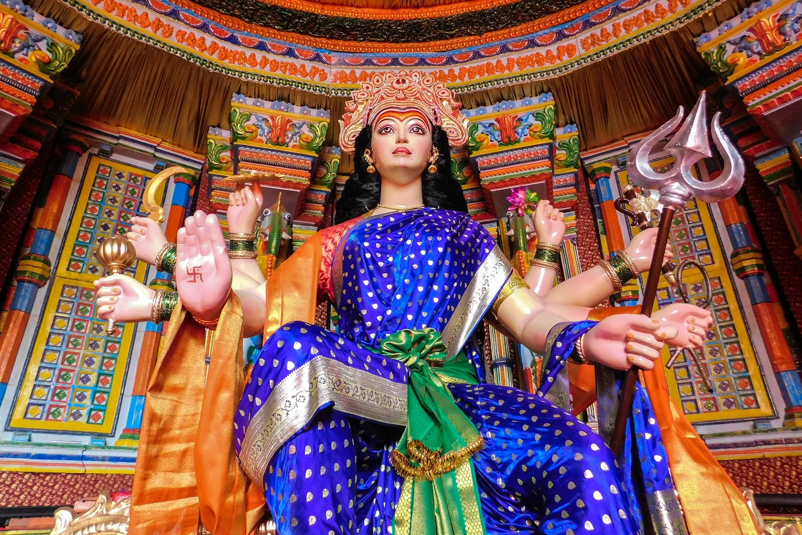 celebrated in Mumbai is Durga Puja